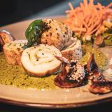 Suprema de Pollo al pesto. Azotea manizales